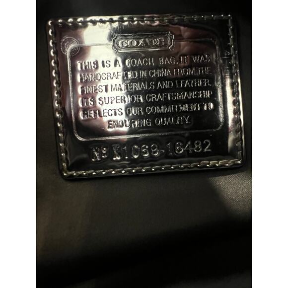 COACH GROOVY 16482 Barbie Sequin Pink Shoulder Poppy Purse bag (READ DETAILS) - Picture 7 of 7